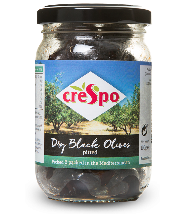 Pitted Dry Black Olives